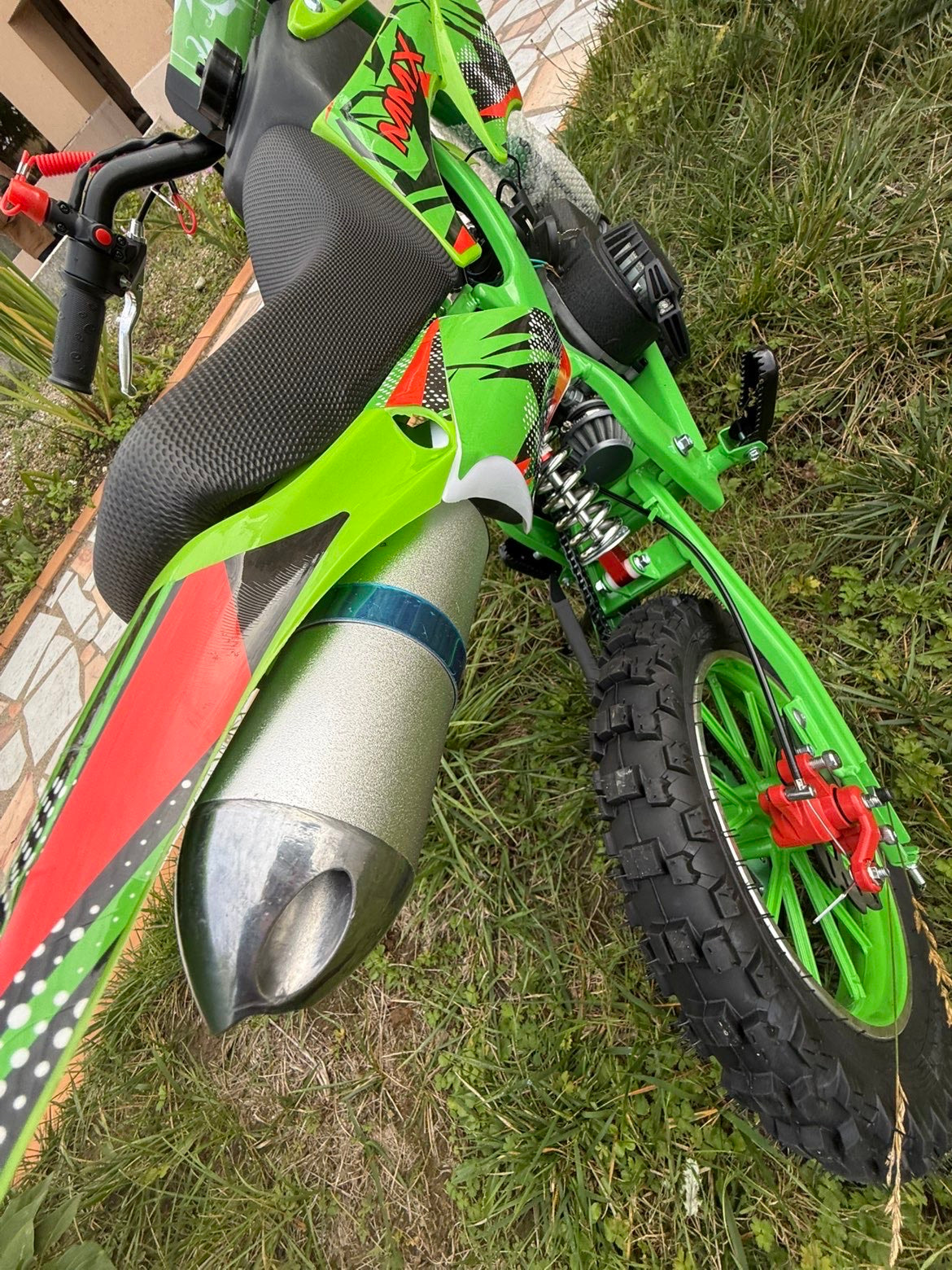 Motocross pocket 49cc enfant
